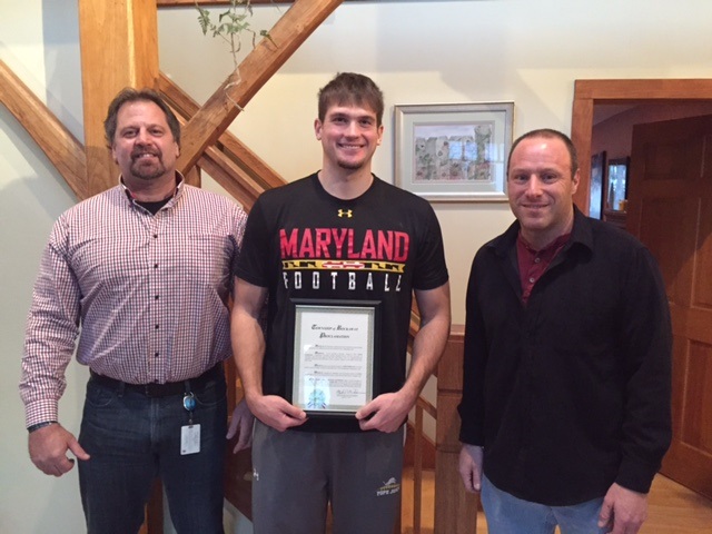 Picture of Cole Farrand and Mayor